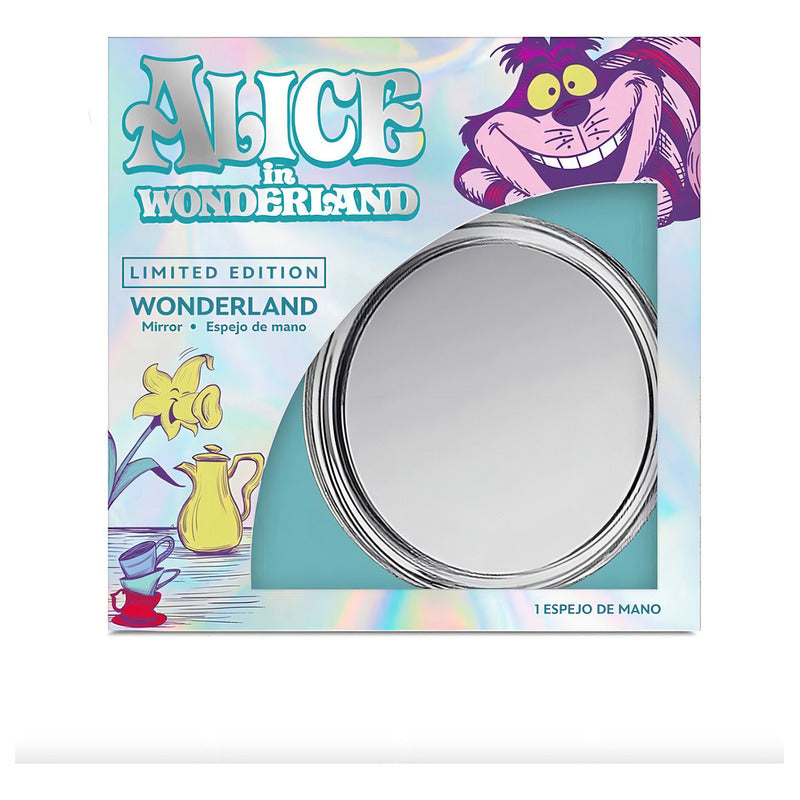 Espejo De Mano Alicia En El País De Las Maravillas Disney Color Del Marco Plateado
