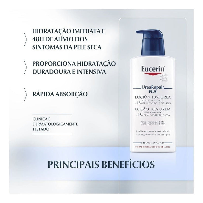 Eucerin Urea Repair Loción 400ml Hidratante Neutra Neutra