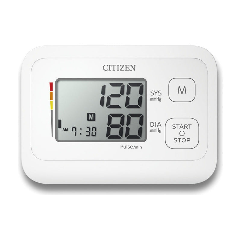 Monitor De Presión Arterial Digital De Brazo Automático Citizen Chu-304 Blanco