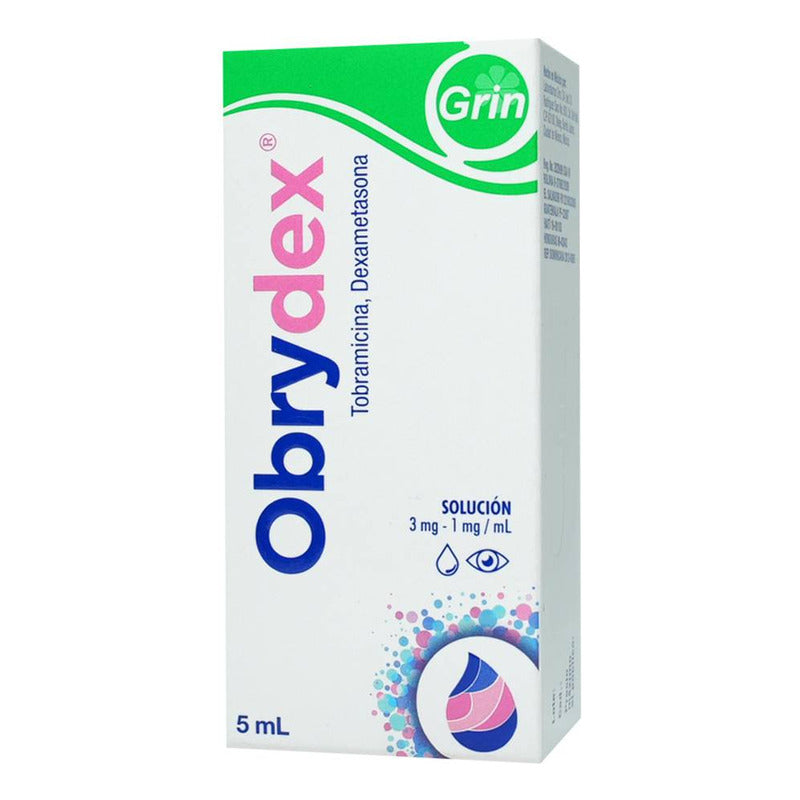 Obrydex Solución 3 Mg/1 Mg/ml, 1 Frasco Gotero 5 Ml