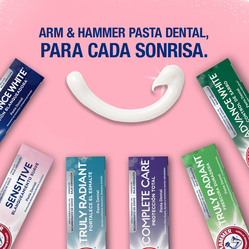 Crema Dental White Sensitive Sabor A Menta 127 G Arm And Hammer