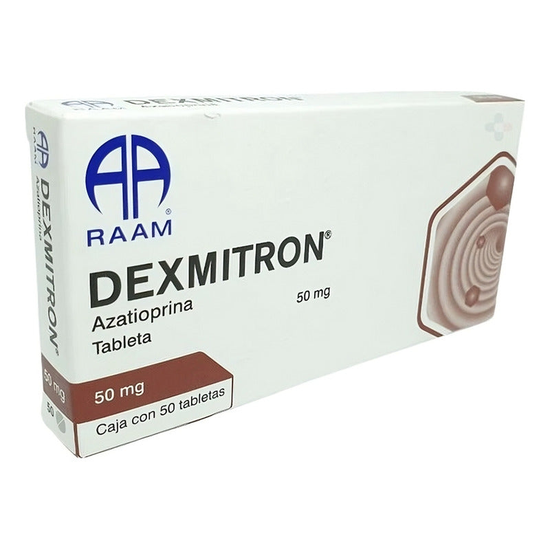 Dexmitron Tableta 50 Mg, 50 Tabletas - Laboratorio Raam De Sahuayo, S.a. De C.v.