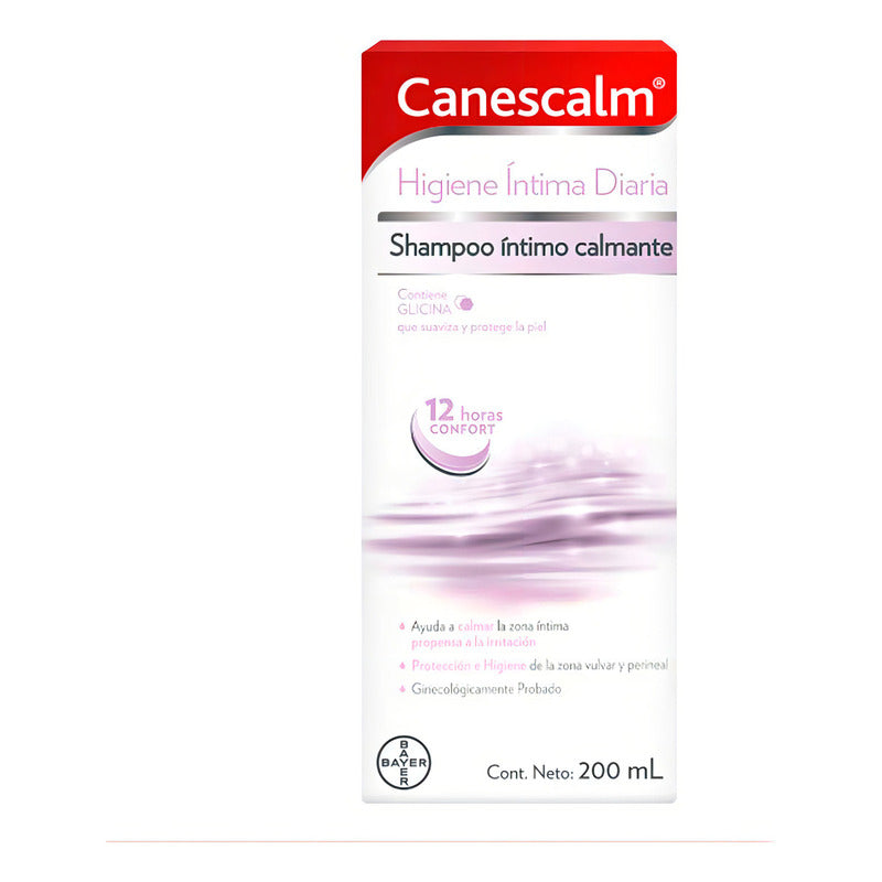 Shampoo Íntimo Canescalm Calmante Alivio De La Irritación Uso Diario 200ml