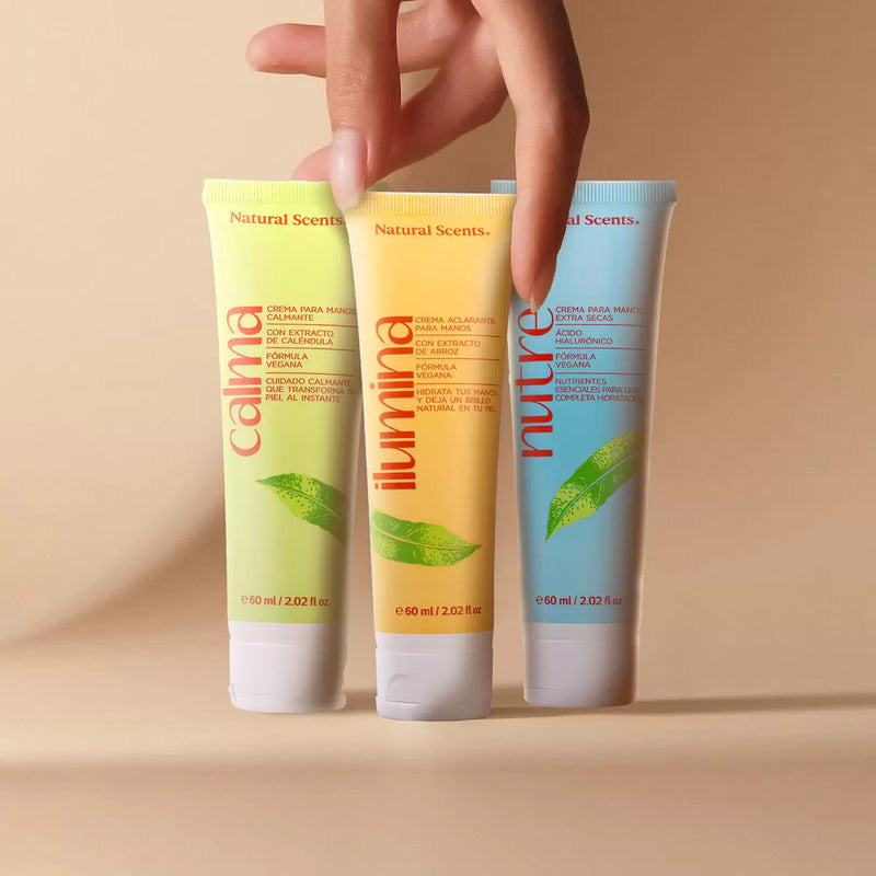 Kit Cuidado Clínico Para Manos Natural Scents Fragancia N/a