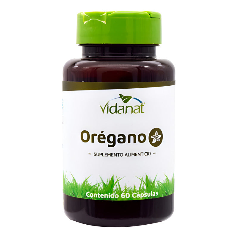 Aceite De Oregano Vidanat 60g Cápsulas - Sin Sabor