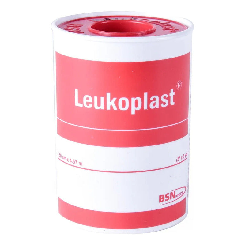 Leukoplast Tela Adhesiva Blanca 7.5cmx4.57m