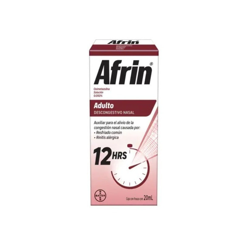 Afrin Adulto 12hr Descongestivo Nasal 20ml