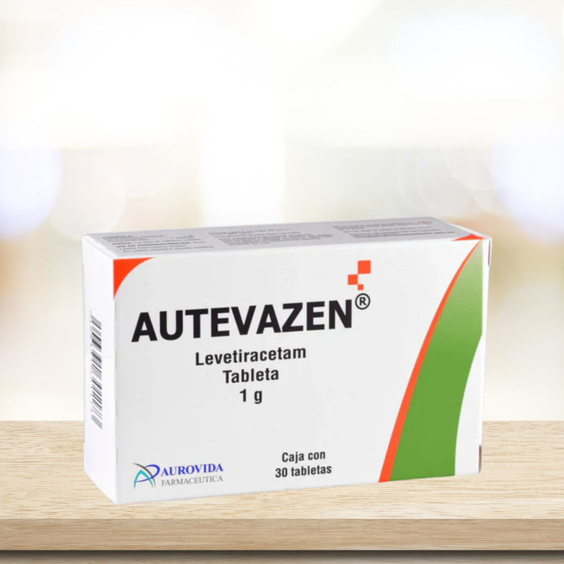 Autevazen Levetiracetam Caja Con 30 Tabs. 1 G Aurovida