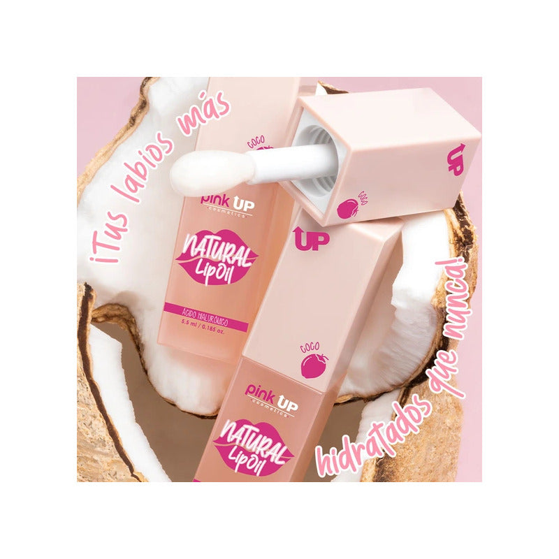 Pink Up Magic Lip Oil Brillo Labial Hidratante Color Coco