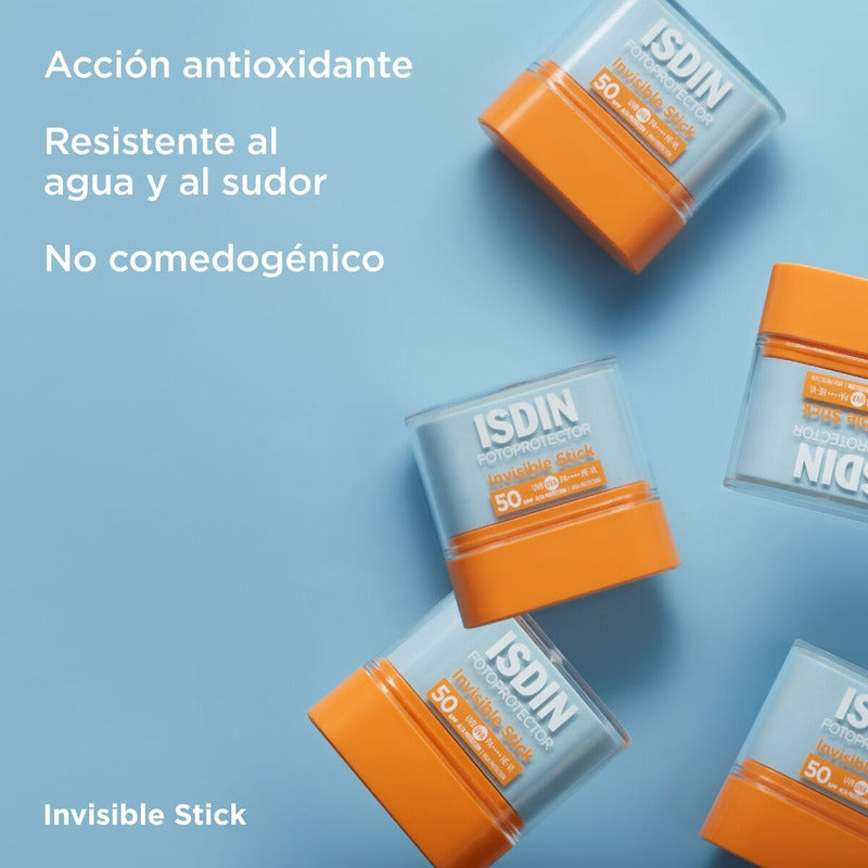 Fotoprotector En Barra Acabado Invisible Spf 50, 10gr Isdin
