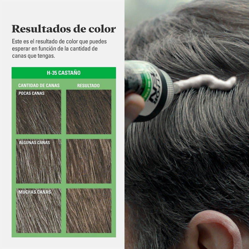 Tinte Para Caballero Just For Men Original Castaño H-35