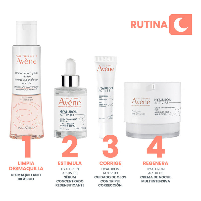 Crema De Noche Avène Hyaluron Activ B3 40ml | Antiarrugas
