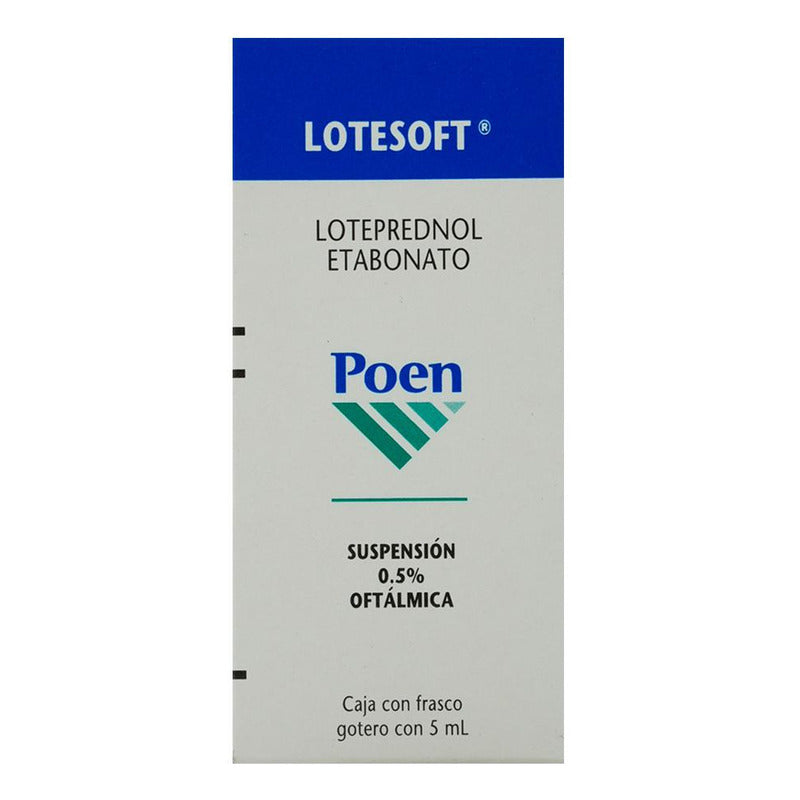 Lotesoft Suspensión Gotas Oftálmicas 0,5 %, 1 Frasco Gotero 5 Ml