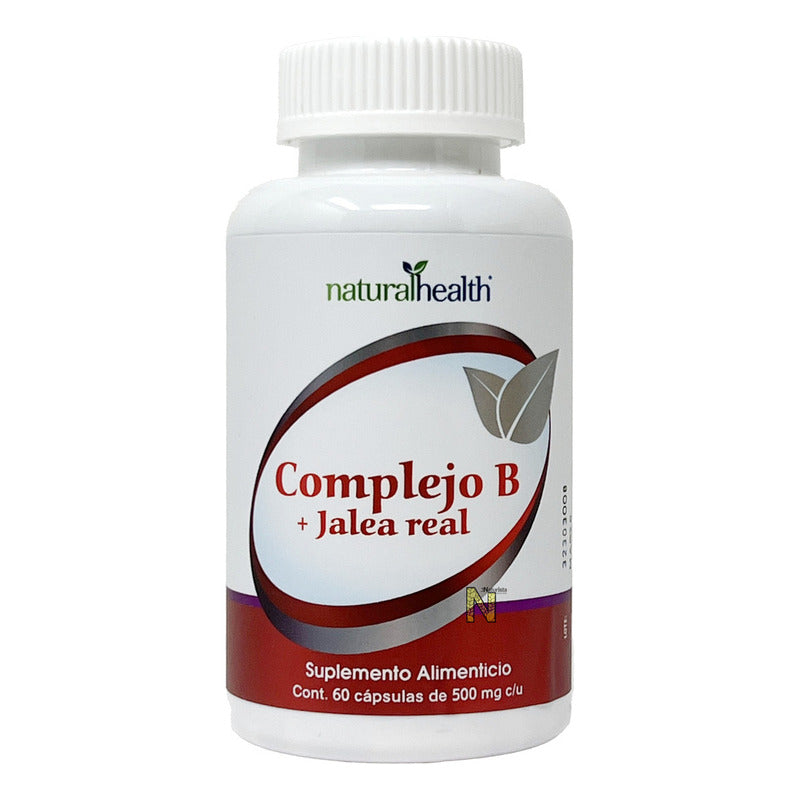 Complejo B Jalea Real 60 Cápsulas Natural Health Null