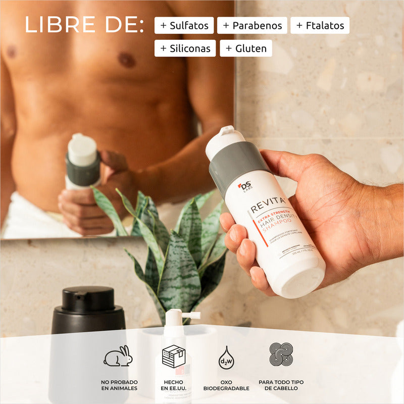 Revita Extra Strength Shampoo Anticaída Y Densidad Capilar