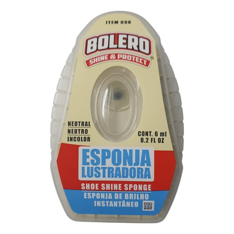 Bolero Esponja Lustradora Color Neutro 6ml
