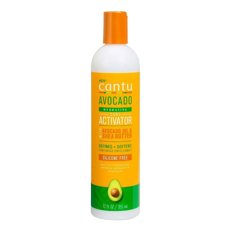 Crema Para Peinar Cantu Aguacate Hidratante Activador De Rizos 355ml