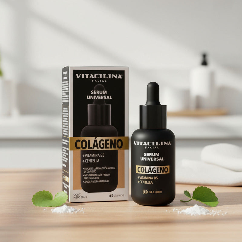 Vitacilina Serum Facial Colágeno 30 Ml Momento De Aplicación Día/noche Tipo De Piel Todo Tipo De Piel