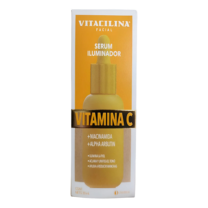 Vitacilina Serum Facial Vitamina C 30 Ml Todo Tipo De Piel Día/noche