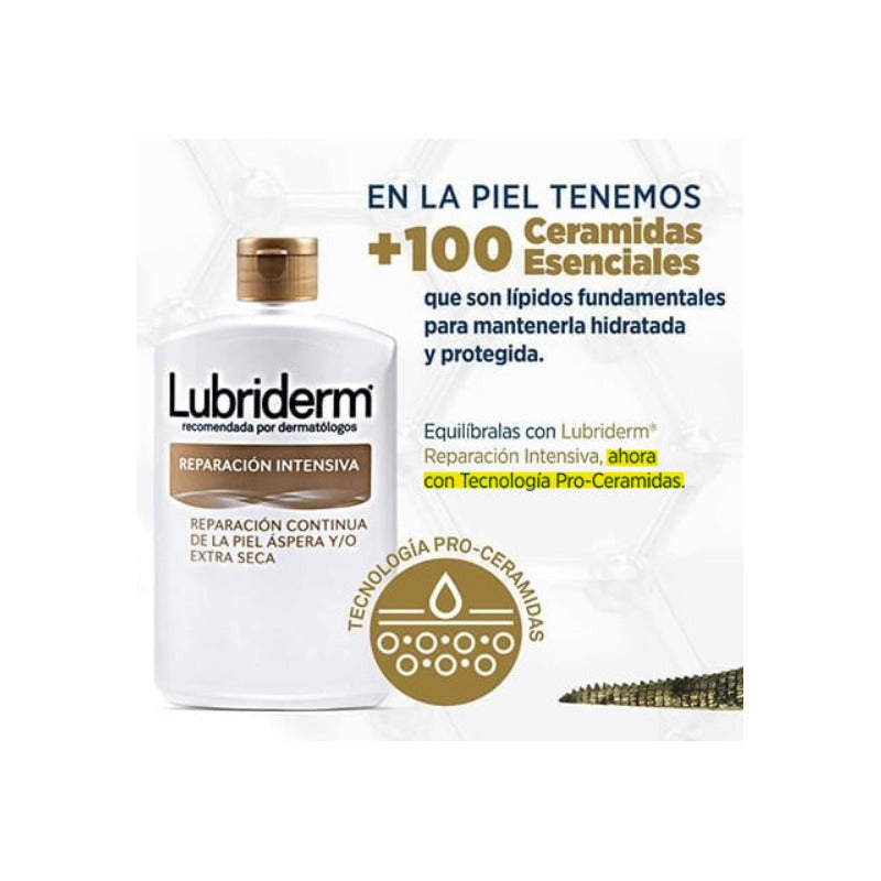 Crema Líquida Lubriderm Familiar Reparación Intensiva 946 ml