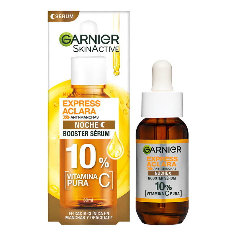 Garnier Skinactive Serum Express Aclara Viatamina C Noche - Todo Tipo De Piel - Noche