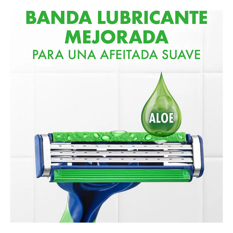 Rastrillos Desechables Gillette Prestobarba 3 Con 16 Piezas