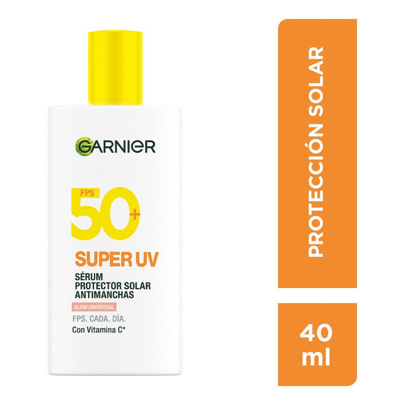Protector Solar Facial Super Uv Con Color Fps50+ 40ml Garnier