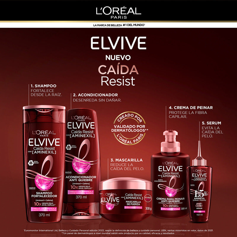 Acondicionador Elvive Caida Resist X370ml