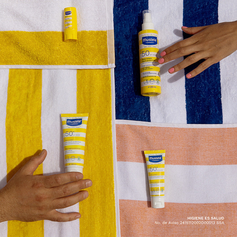 Mustela Protector Solar En Stick Fps 50, 09ml