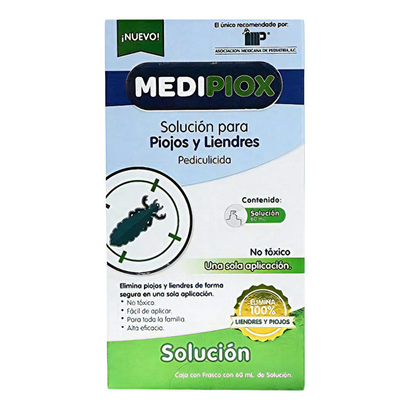Medipiox Solución 60 Ml, Paquete De 1