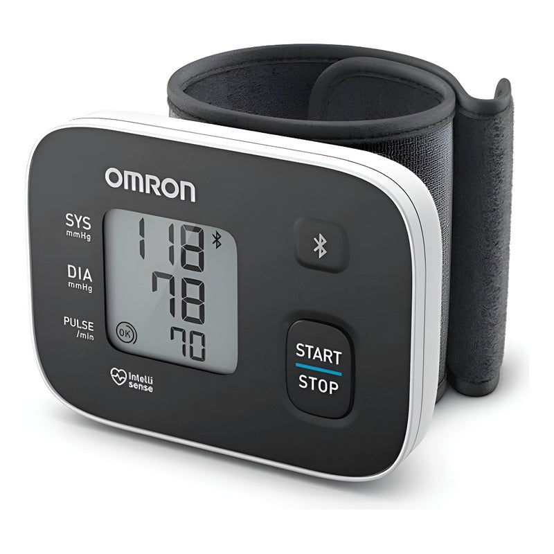 Monitor De Presion Hem-6161t-e Omcron Con Estuche 30memorias Negro