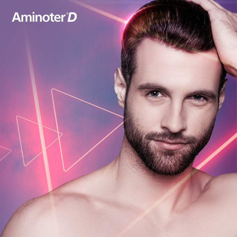 Aminoter D Suplemento Anti Caída De Cabello Vitamina D 30cap