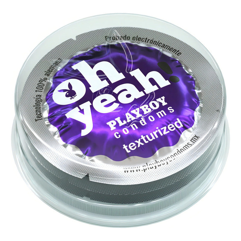 Condones De Látex Playboy Texturizados 3 Condones