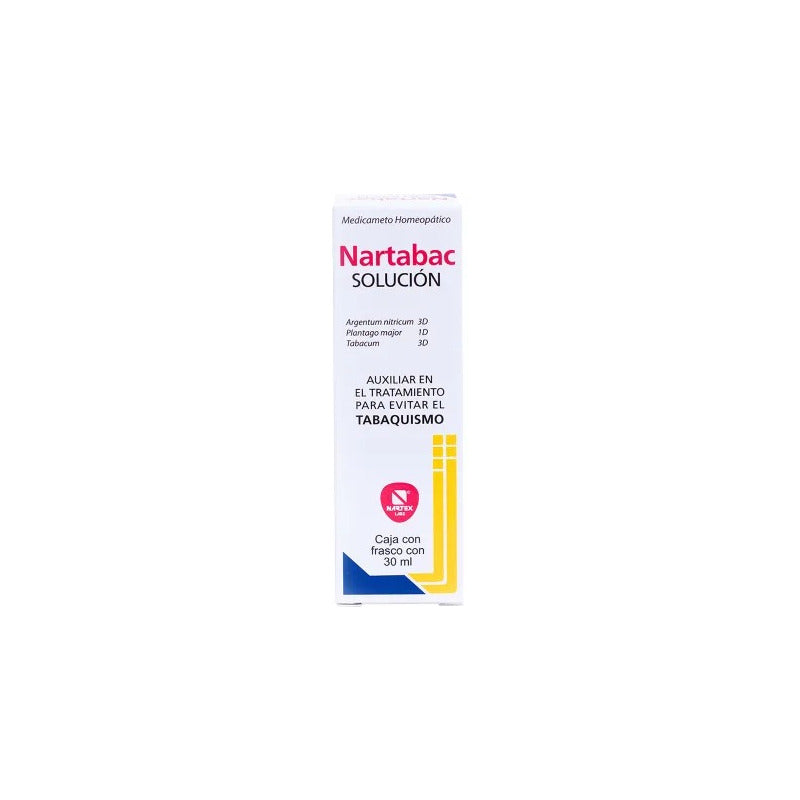 Nartabac Solución Auxiliar Tratamiento Evitar Tabaquismo30ml