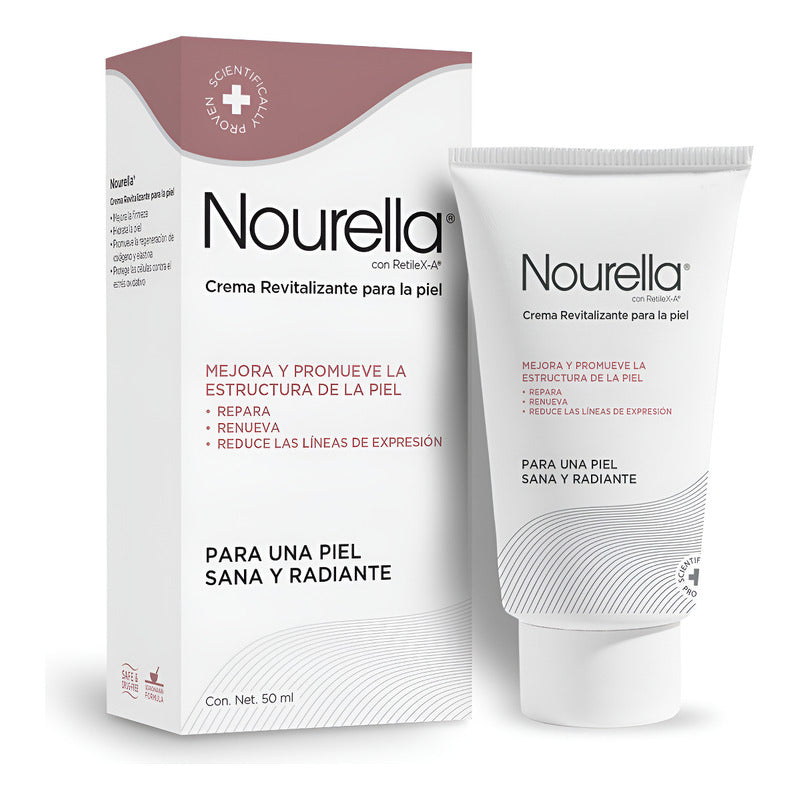 Nourella Crema Revitalizante Para La Piel 50ml Día/noche Todo Tipo De Piel