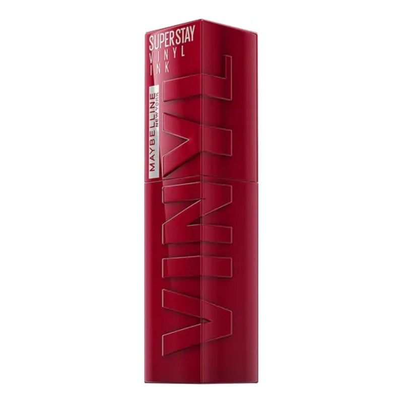 Maybelline Labial Líquido Brillante Superstay Vinyl Ink Tono Lippy, 4.2ml - Dura Hasta Por 16h, Brillo Instantáneo Sin Grumos, Sin Transferencias