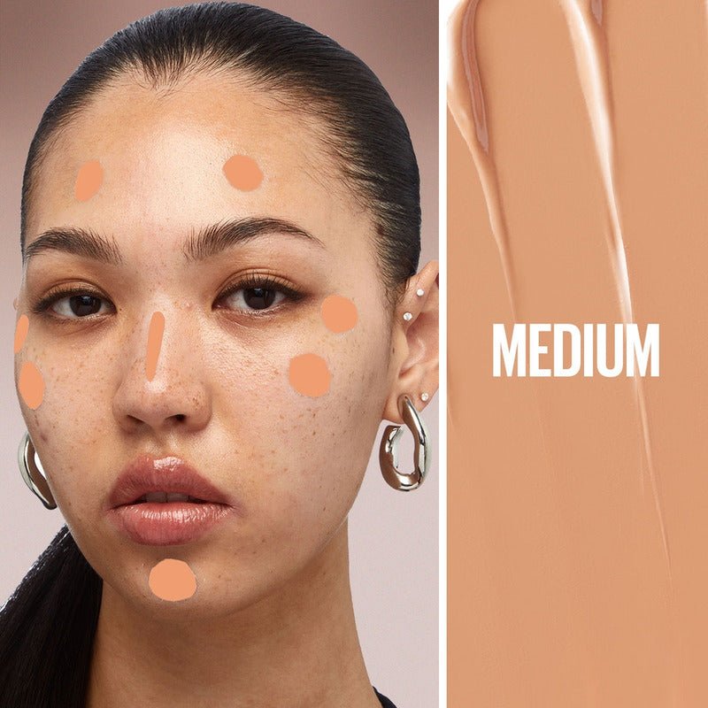 Maybelline Corrector Facial Instant Age Rewind 6ml, Borra Ojeras, Contornea E Ilumina,hasta 12hrs Medium