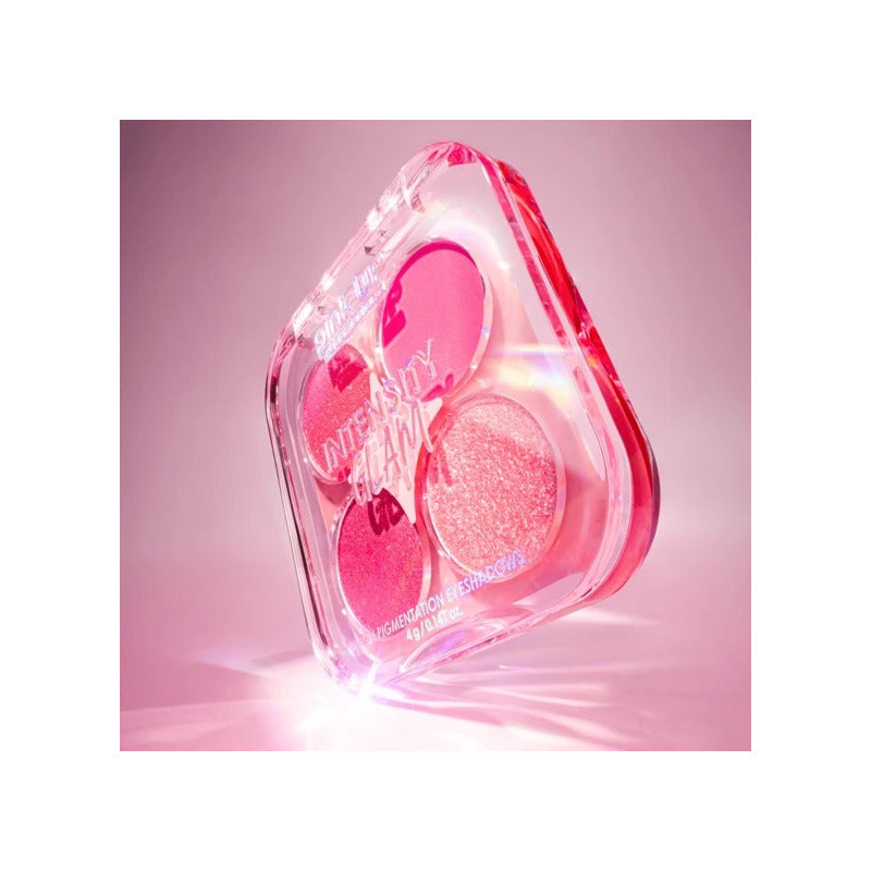 Cuarteto De Sombras Para Ojos Paleta Intensity Glam Pink Up Color 08 Blossom