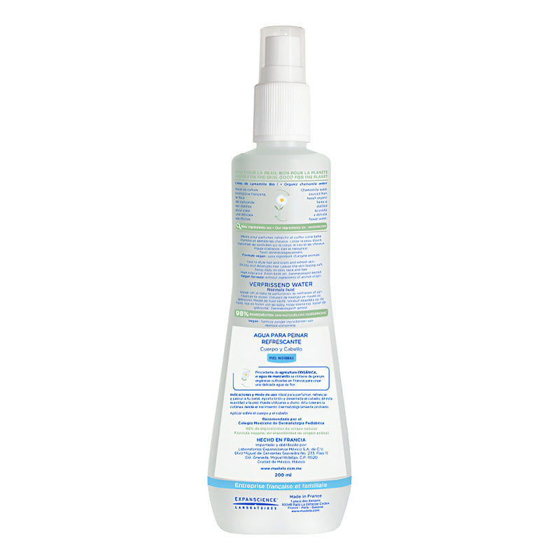 Mustela Agua Para Peinar Refrescante Con Manzanilla 200ml