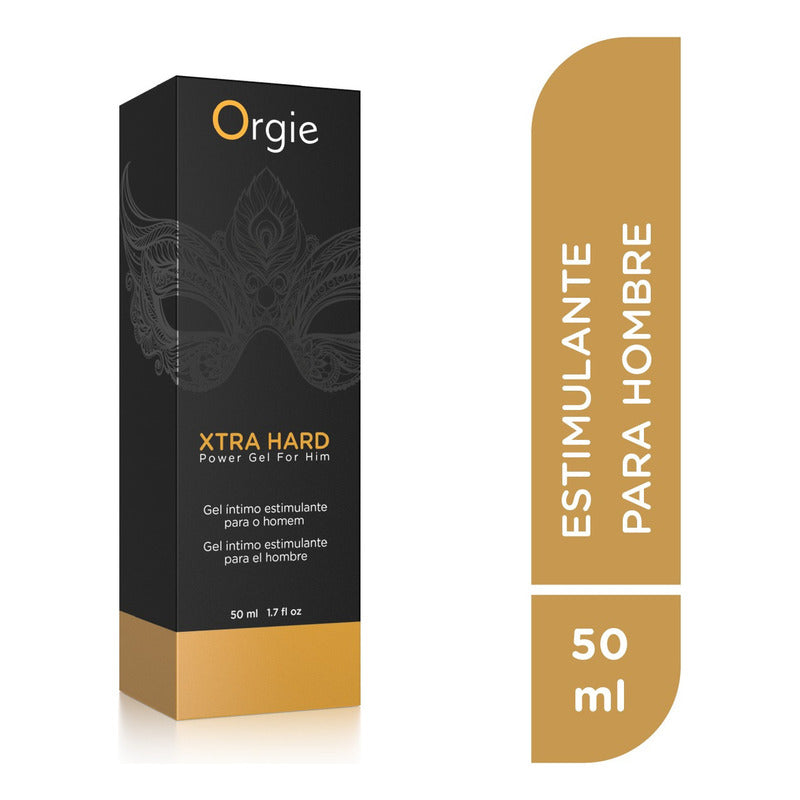 Orgie Xtra Hard Power Gel Íntimo Estimulante Hombre 50ml Sin Sabor