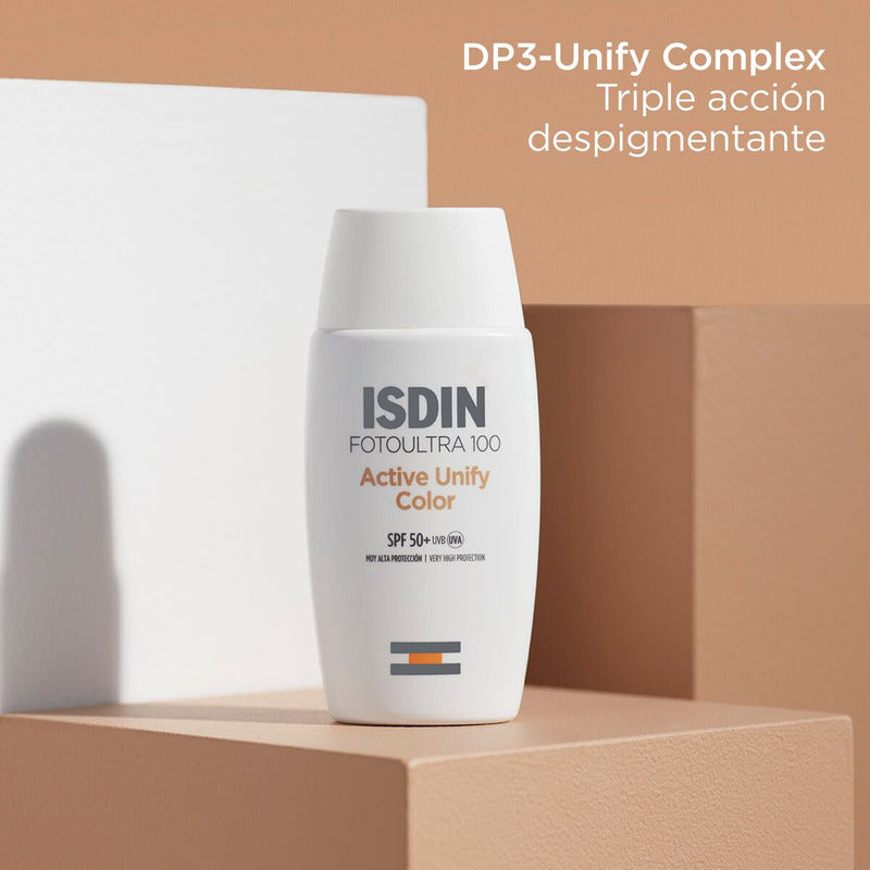 Isdin Foto Ultra 100 Active Unify Color Claro Spf 50+ 50ml