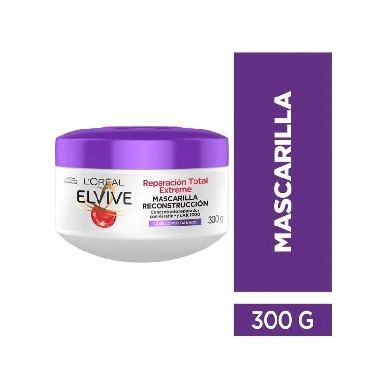 L'oréal Paris Elvive Mascarilla Reconstrucción 300g