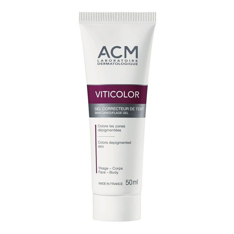 Viticolor Acm Laboratoire Dermatologique - Gel De Camuflaje Tipo De Piel Vitiligo
