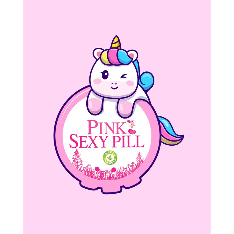 Pink Sexy Pill- 2 Tabletas 750mg - Fórmula Femenina- Blinlab Sabor Sin Sabor
