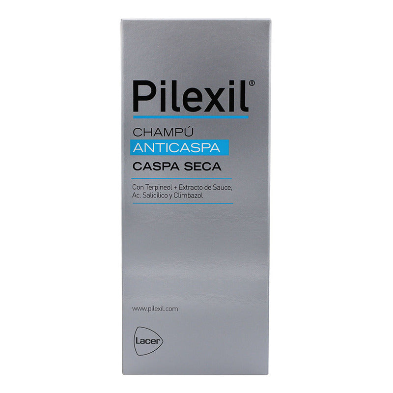 Pilexil Shampoo Anticaspa Caspa Seca Bote 300ml.
