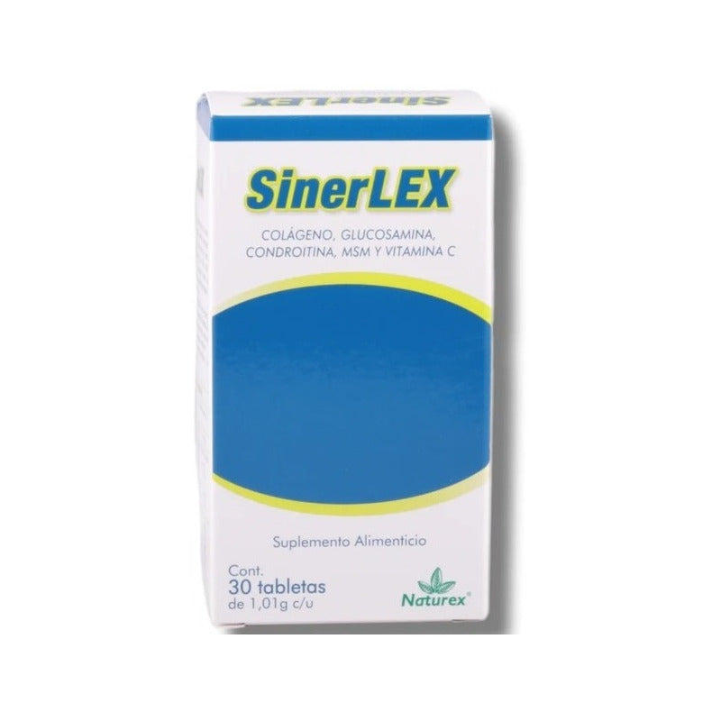 Sinerlex C/30 Tab 1,01 G C/u Naturex / Colágeno / Vitamina C