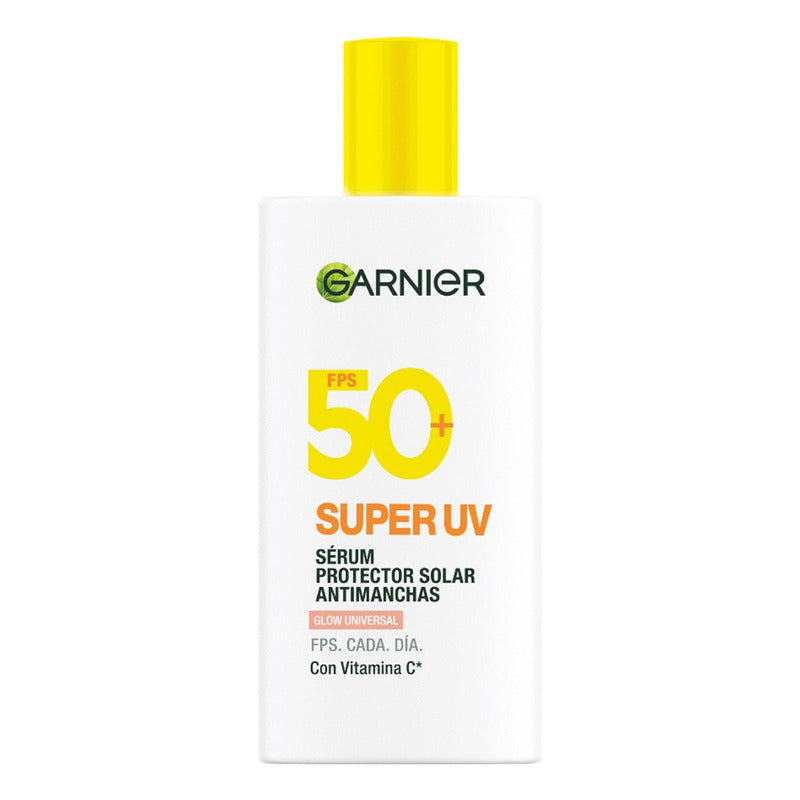 Protector Solar Facial Garnier Super Uv Glow Fps50+ 40ml