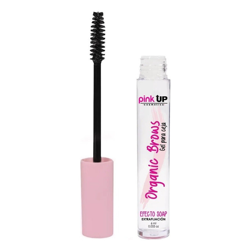 Pink Up Organic Brows Gel Para Cejas Transparente