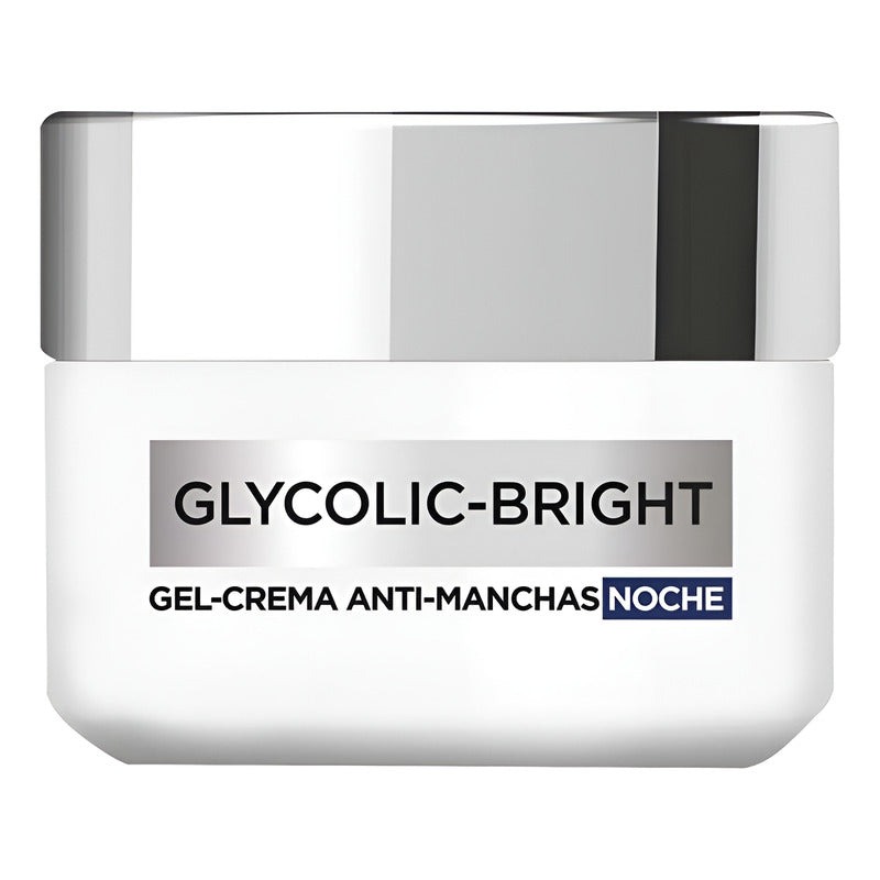 Gel Crema Noche Anti-manchas Ácido Glicólico L'oréal Paris Todo Tipo De Piel Noche