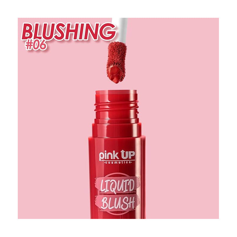 Rubor Líquido Pink Up Larga Duración Blushing